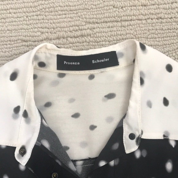 Proenza Schouler Printed Silk Shirt $628 - Picture 5 of 5